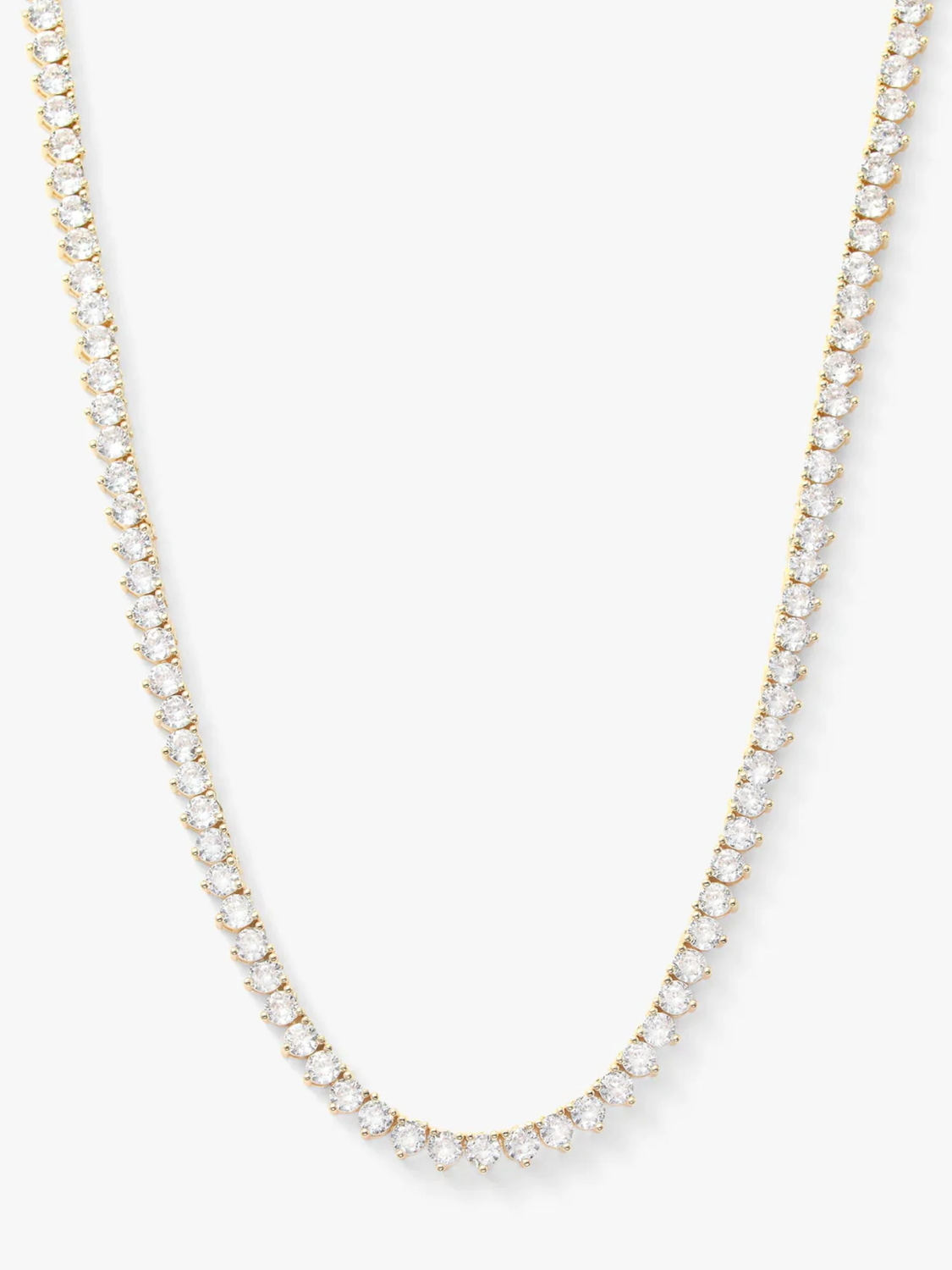Not Your Basic Tennis Necklace 16'