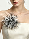 Feather Floral Brooch