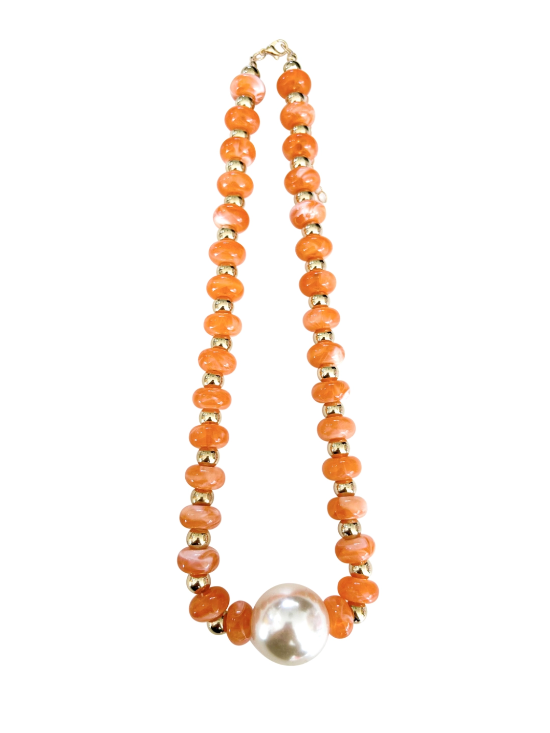 Aylani Beaded Pearl Necklace