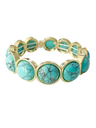 River Stretch Beaded Bracelet