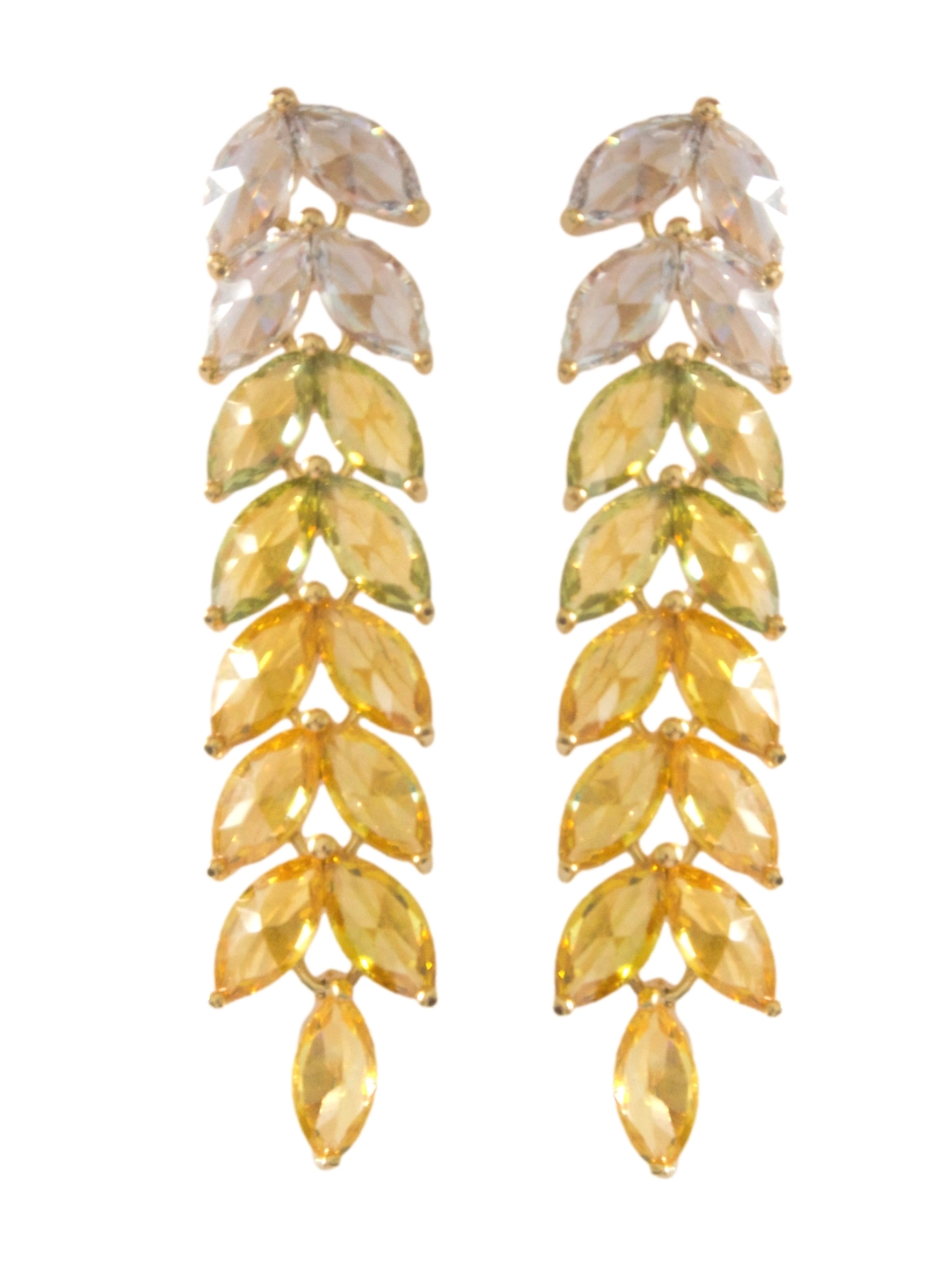 Holiday Ombre Statement Earrings