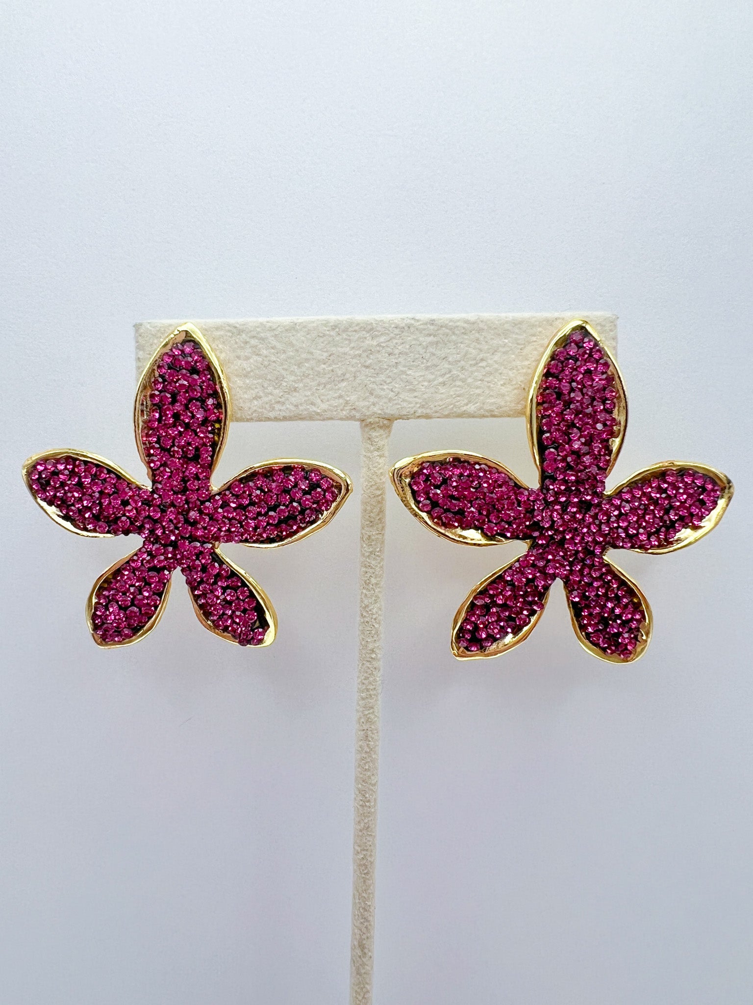 The Emily Stone Flower Stud