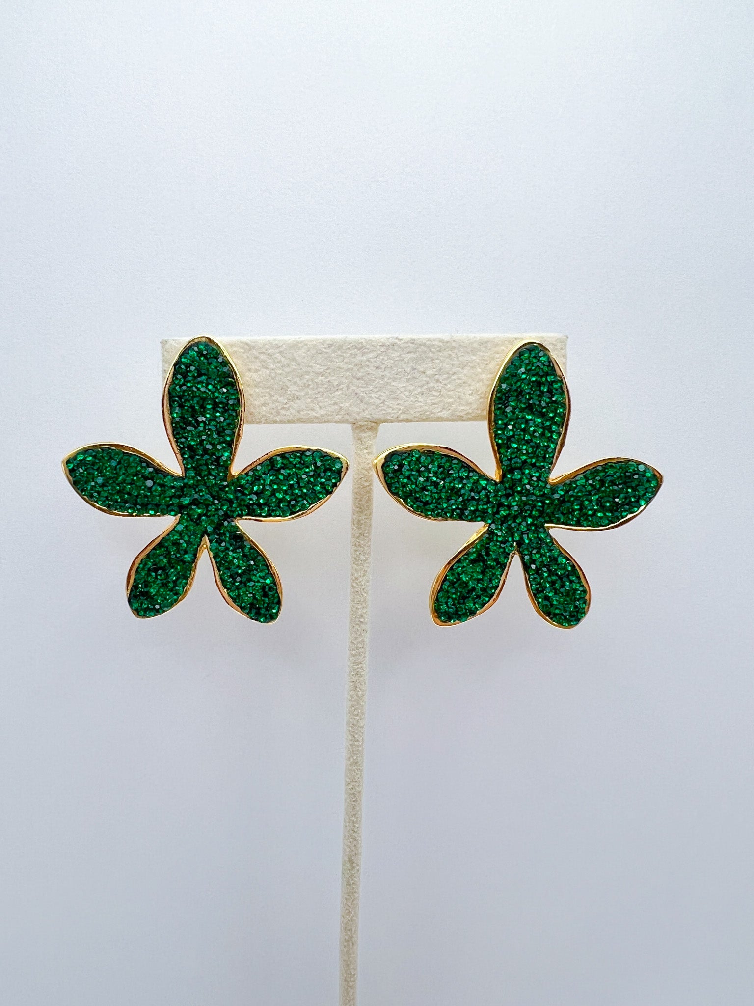 The Emily Stone Flower Stud