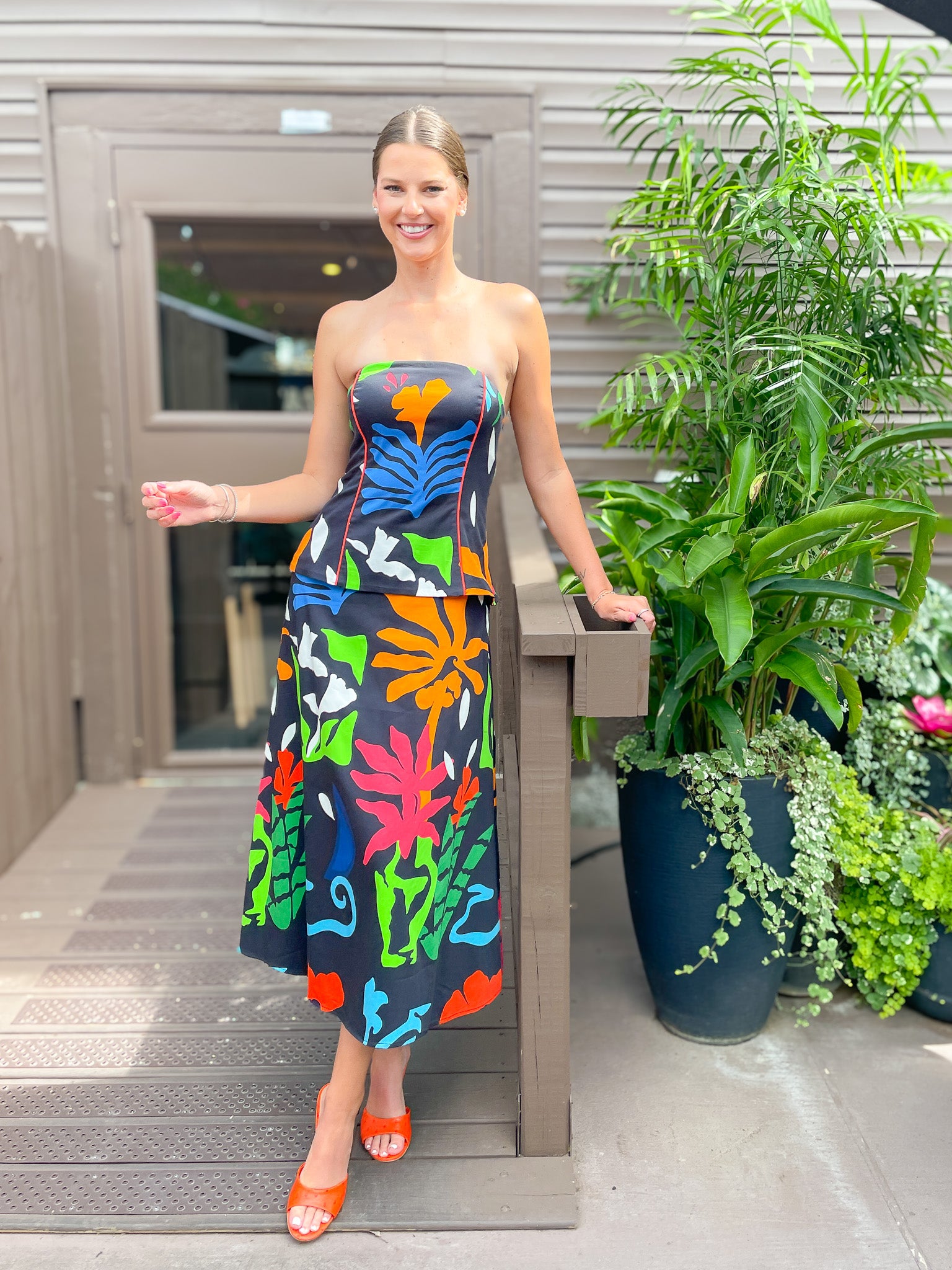majorelle green dress Asbury Mini Dress