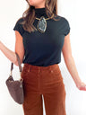 Essential Mock Neck Top