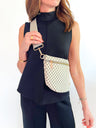 Solid Center Seam Mock Neck Top