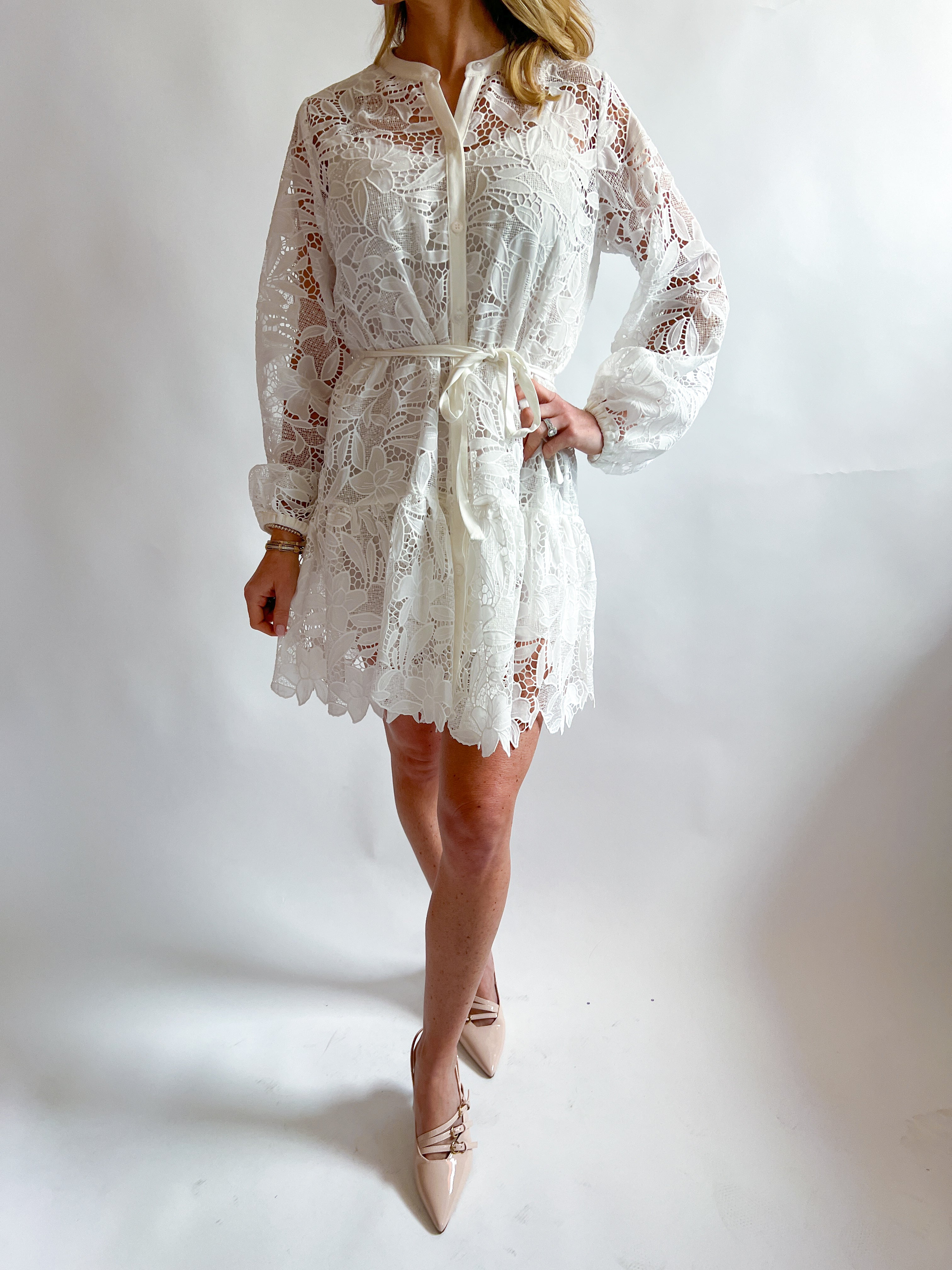 Celie Lace Mini Dress – Swoon Boutique New Orleans