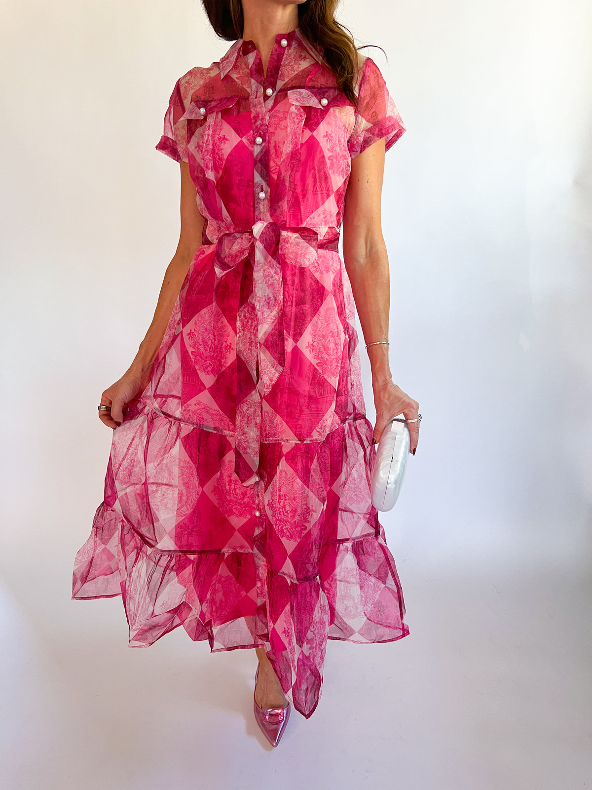 Rachel Dress Toile / Xs