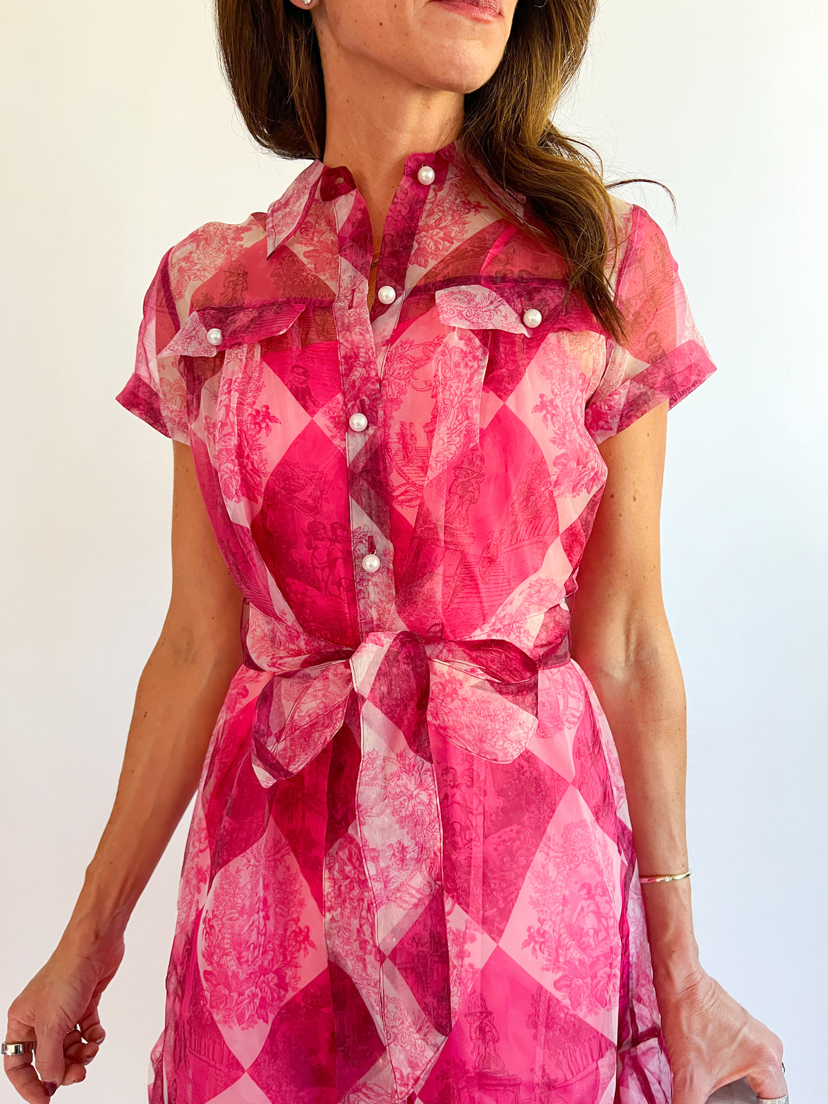Rachel Dress Toile / Xs