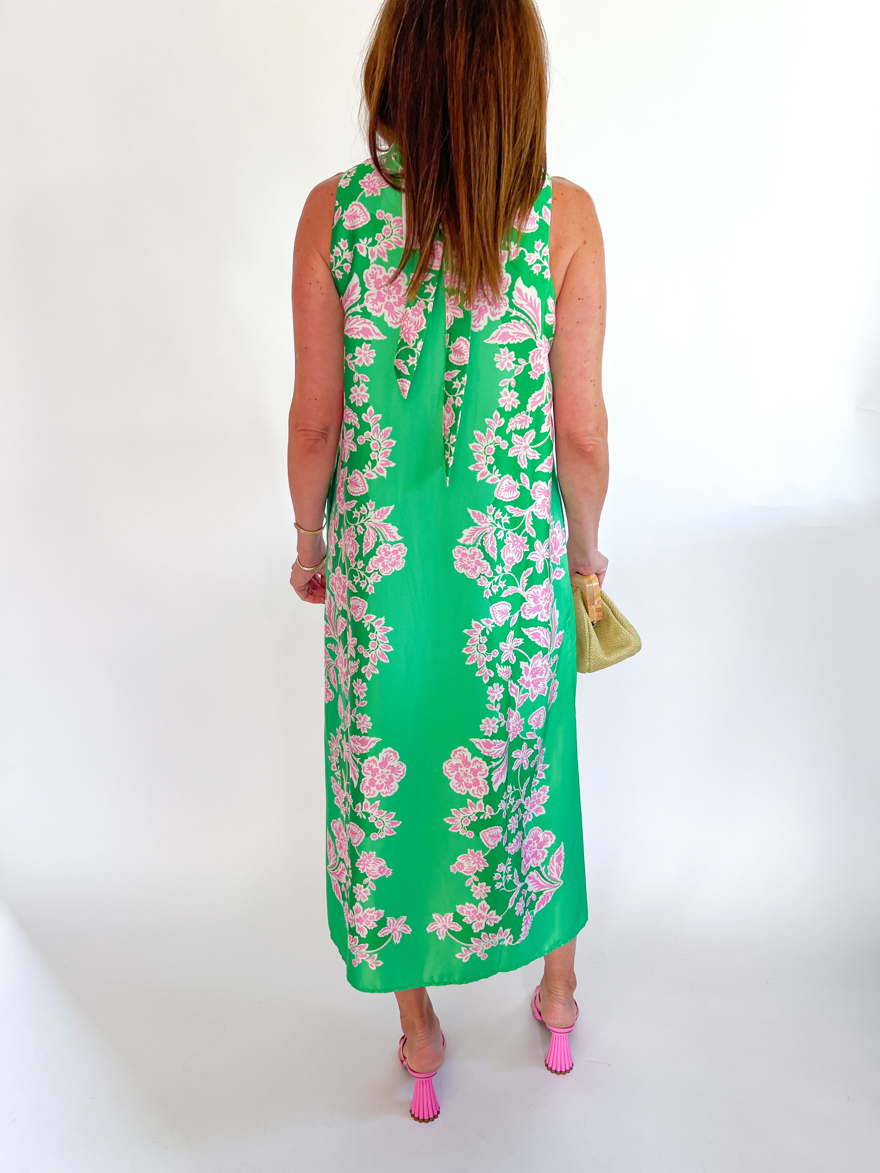 garden party green dress AW.Bridal A-line Sweetheart Neckline Puff Sleeves Short Sleeves Satin Pleat Floral Plus Size Dresses Floral Dress Sage Garden Party Plus Size 16