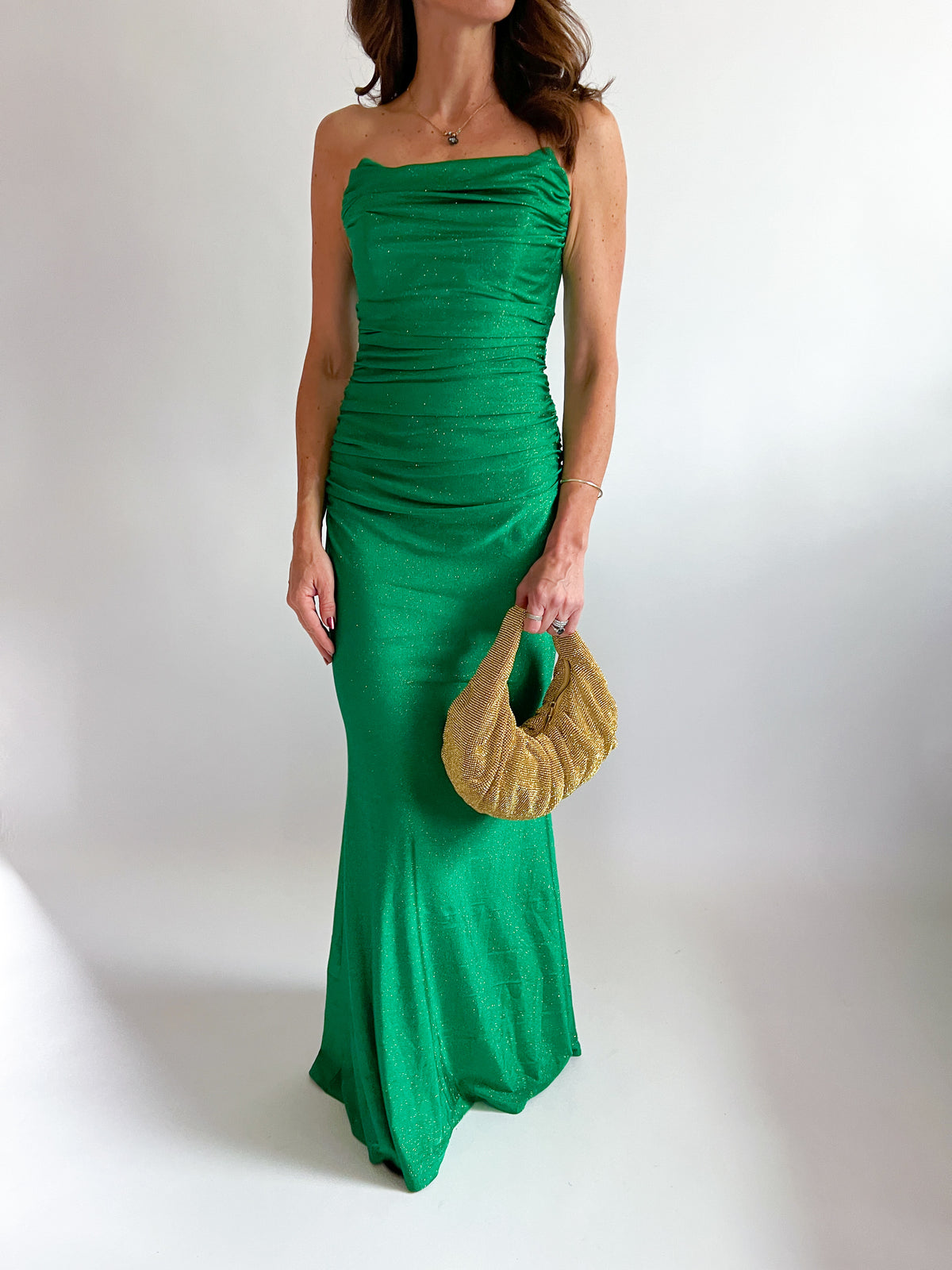 Mirabella Sweetheart Strapless Gown Green / L