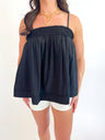 Smocked Flowy Tank Top