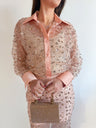 Sheer Sequin Shirt