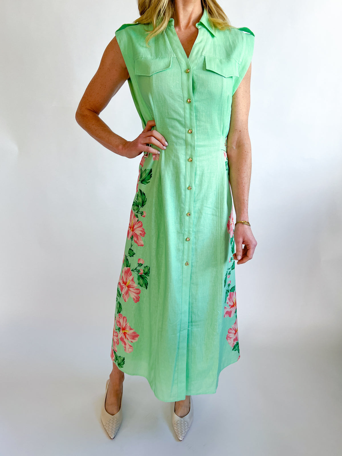 Hibiscus Hillary Dress – Swoon Boutique New Orleans