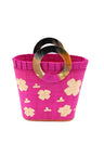 Tulum Straw Bucket Handbag