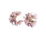 Princess Flower Hoop Earring