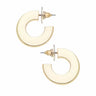 Cali Large Flat Hoop Earrings