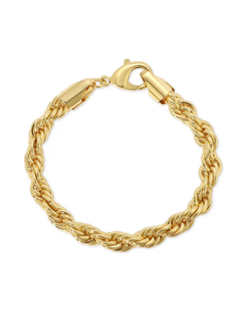 a gold bracelet with a clasp
