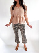 A-Line Scallop Detail Top - Swoon Boutique New Orleans
