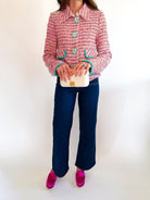 Adel Pink Tweed Jacket - Swoon Boutique New Orleans