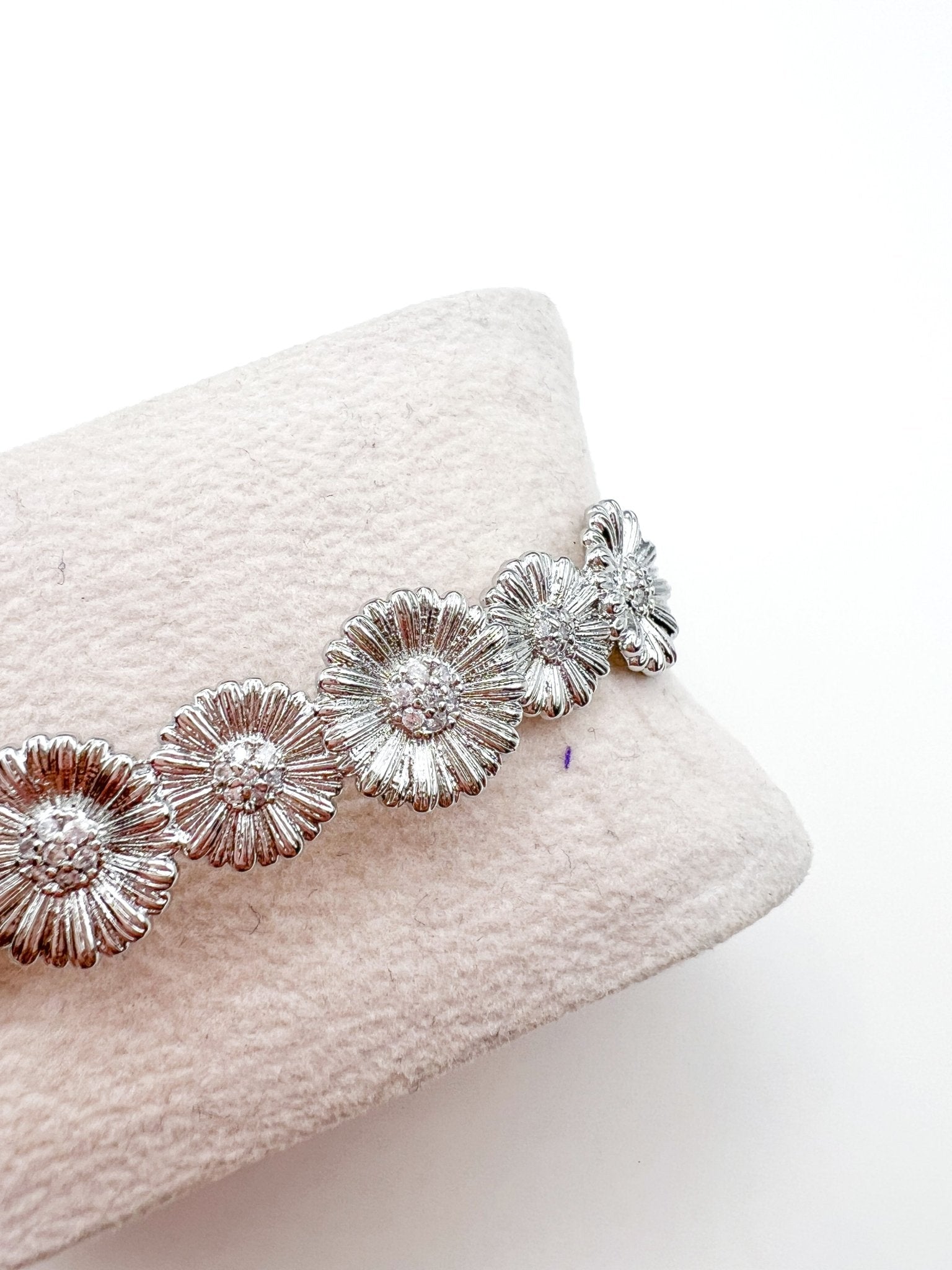 Adjustable Flower Cuff - Swoon Boutique New Orleans