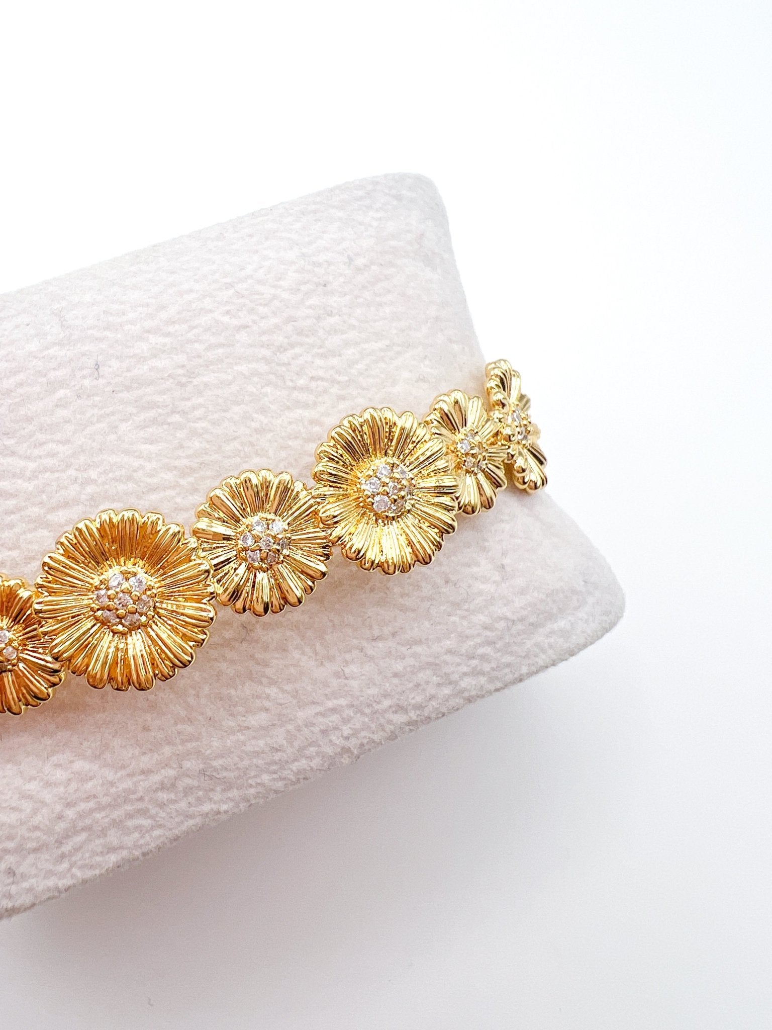 Adjustable Flower Cuff - Swoon Boutique New Orleans