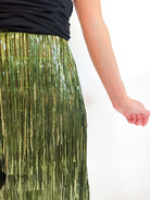 After Dark Fringe Maxi Skirt - Swoon Boutique New Orleans