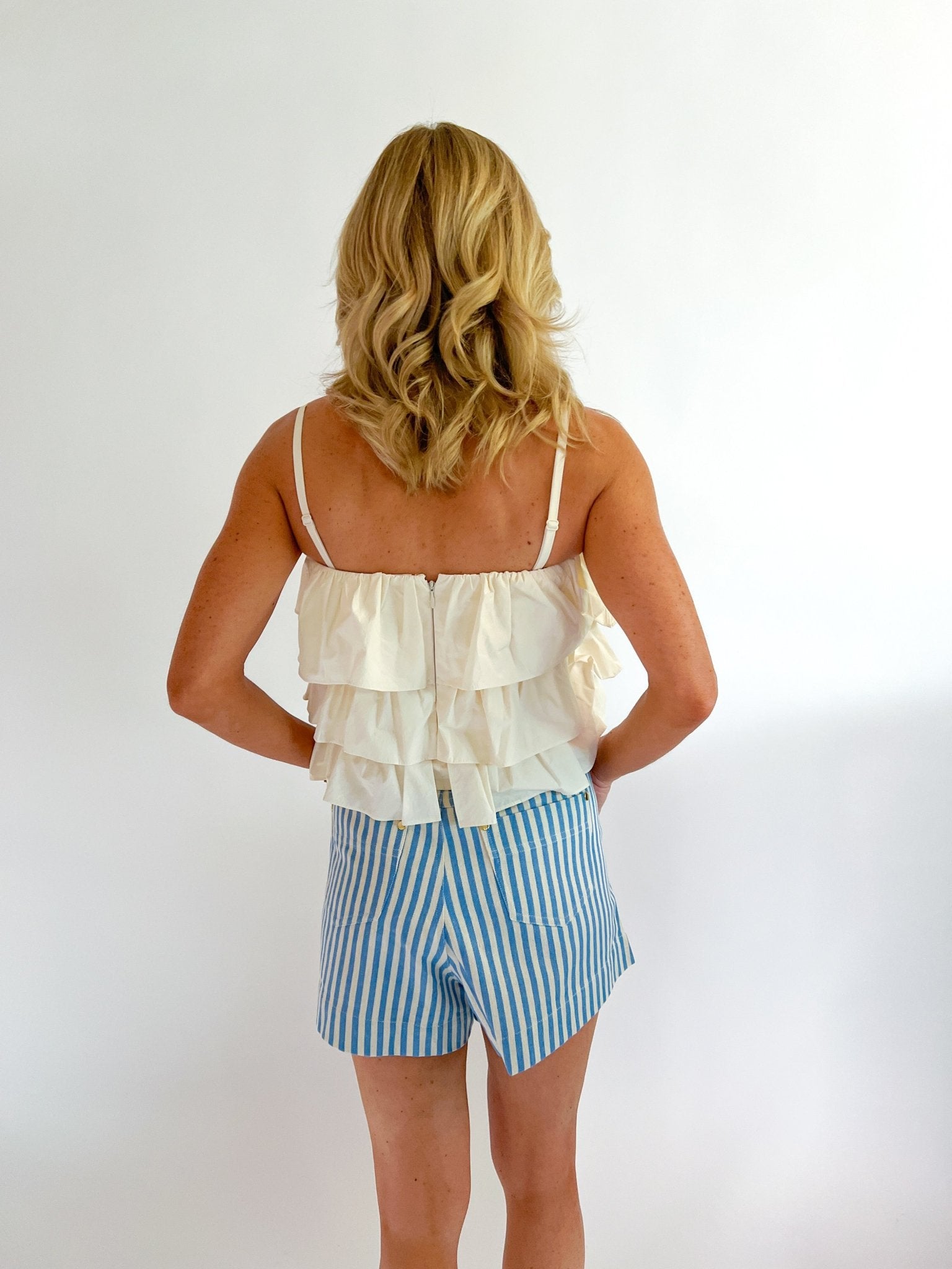 Aimee Cotton Strapless Top - Swoon Boutique New Orleans