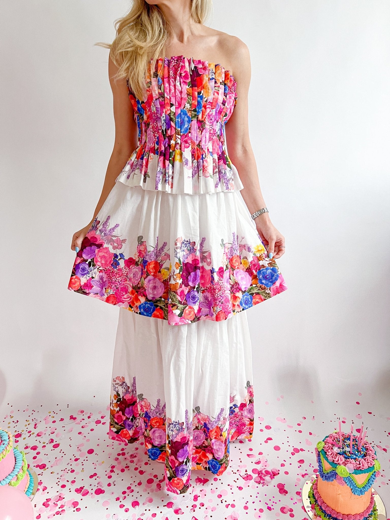 Alice Tiered Gown - Swoon Boutique New Orleans