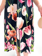 Aliyah Twisted Halter Maxi Dress - Swoon Boutique New Orleans