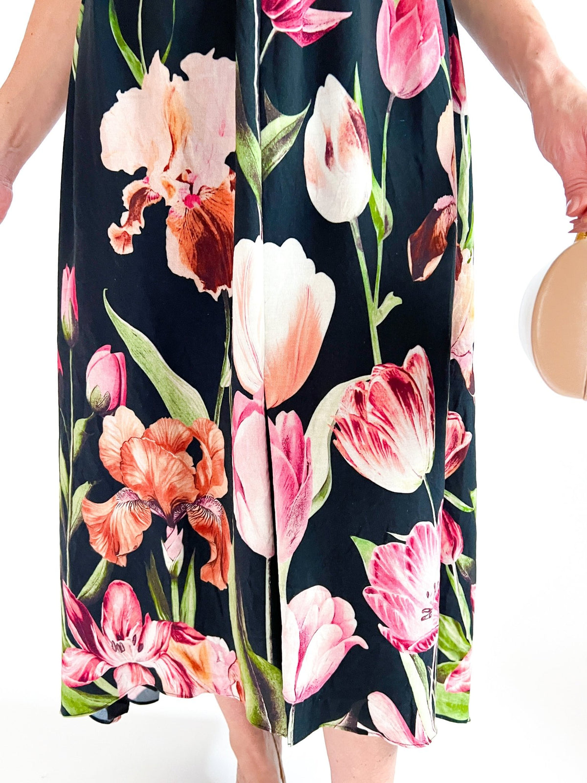 Aliyah Twisted Halter Maxi Dress - Swoon Boutique New Orleans