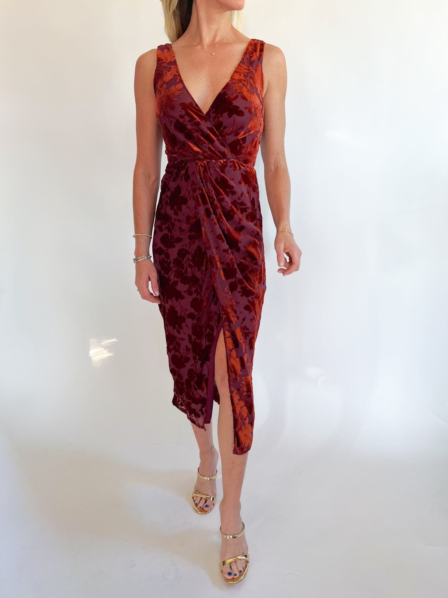 Aman Midi Dress - Swoon Boutique New Orleans