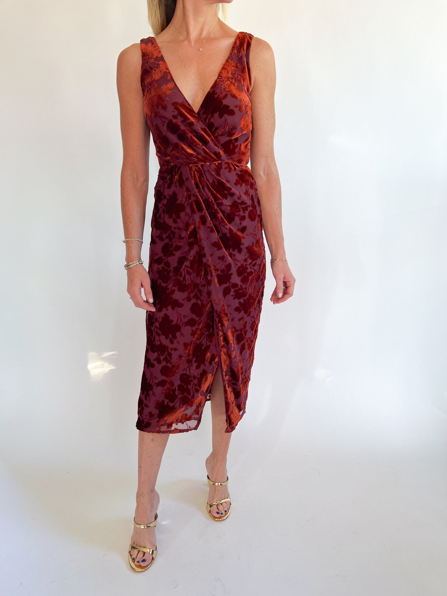 Aman Midi Dress - Swoon Boutique New Orleans