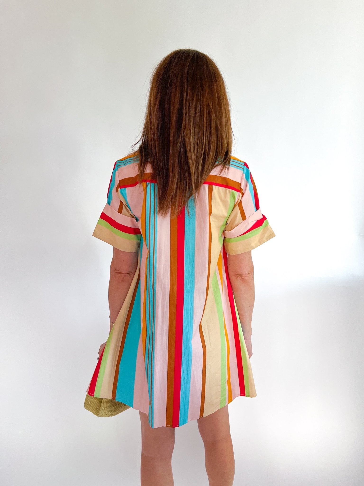 Amberline Stripes Dock Dress - Swoon Boutique New Orleans