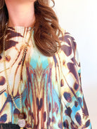 Animal Print Fringe Mini Skirt - Swoon Boutique New Orleans