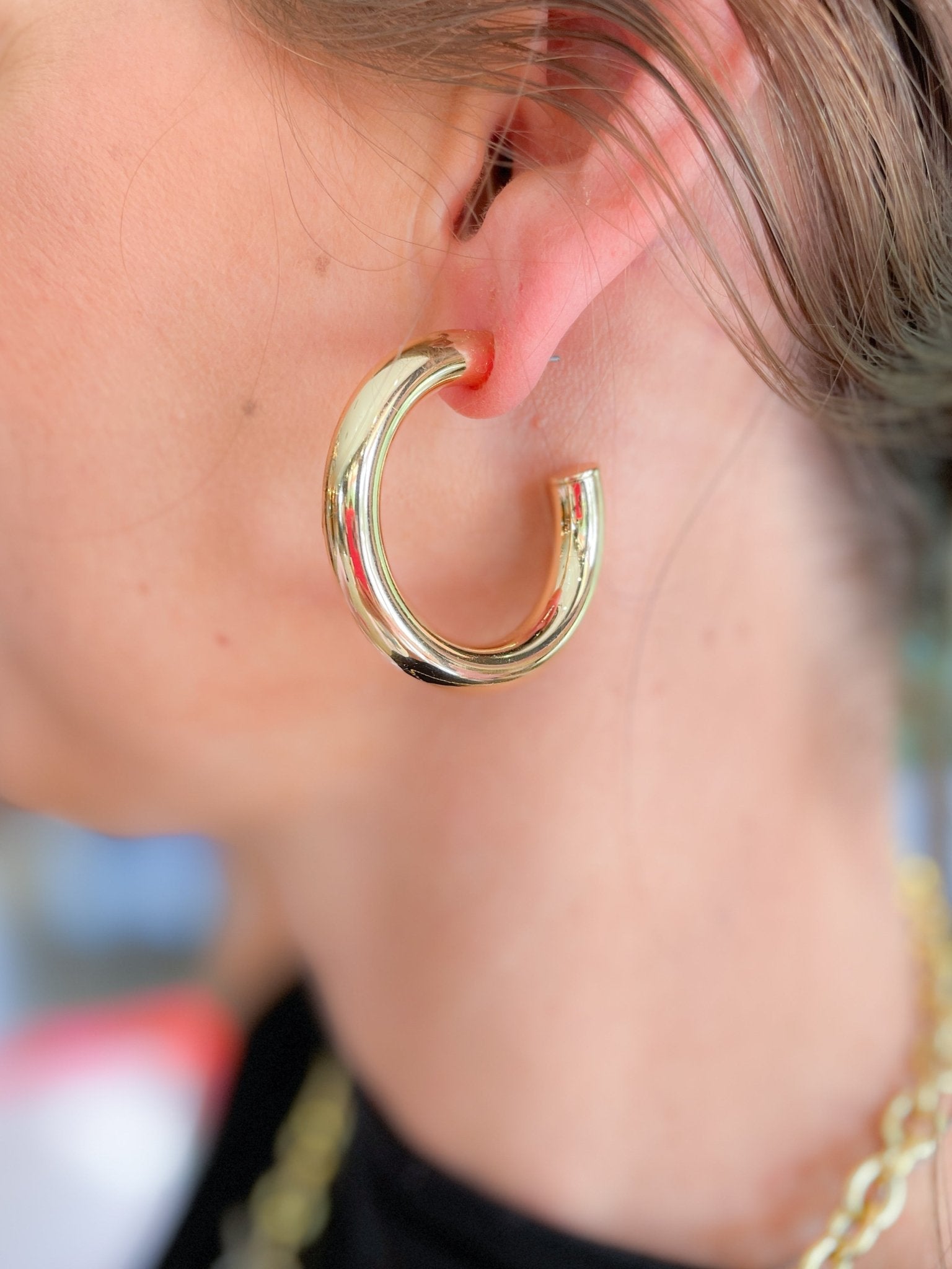 Arabella Hoop Earrings - Swoon Boutique New Orleans