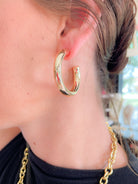 Arabella Hoop Earrings - Swoon Boutique New Orleans
