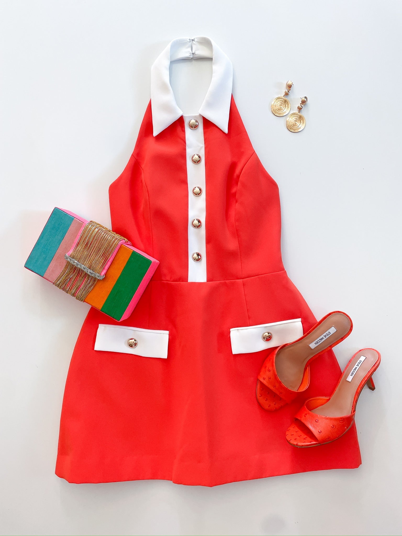 Archer Mandarin Romper - Swoon Boutique New Orleans