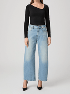Arellia Cosmic Embellished Ankle Denim - Swoon Boutique New Orleans