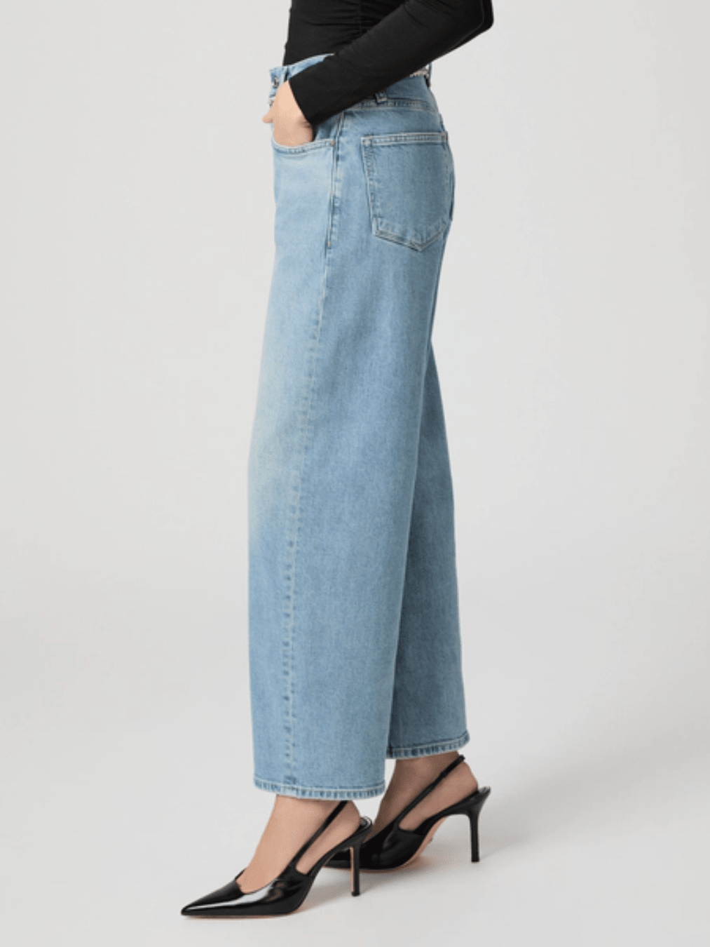 Arellia Cosmic Embellished Ankle Denim - Swoon Boutique New Orleans
