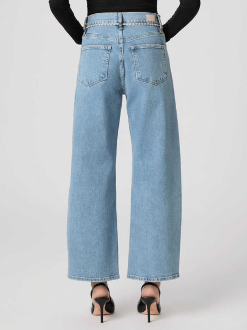 Arellia Cosmic Embellished Ankle Denim - Swoon Boutique New Orleans