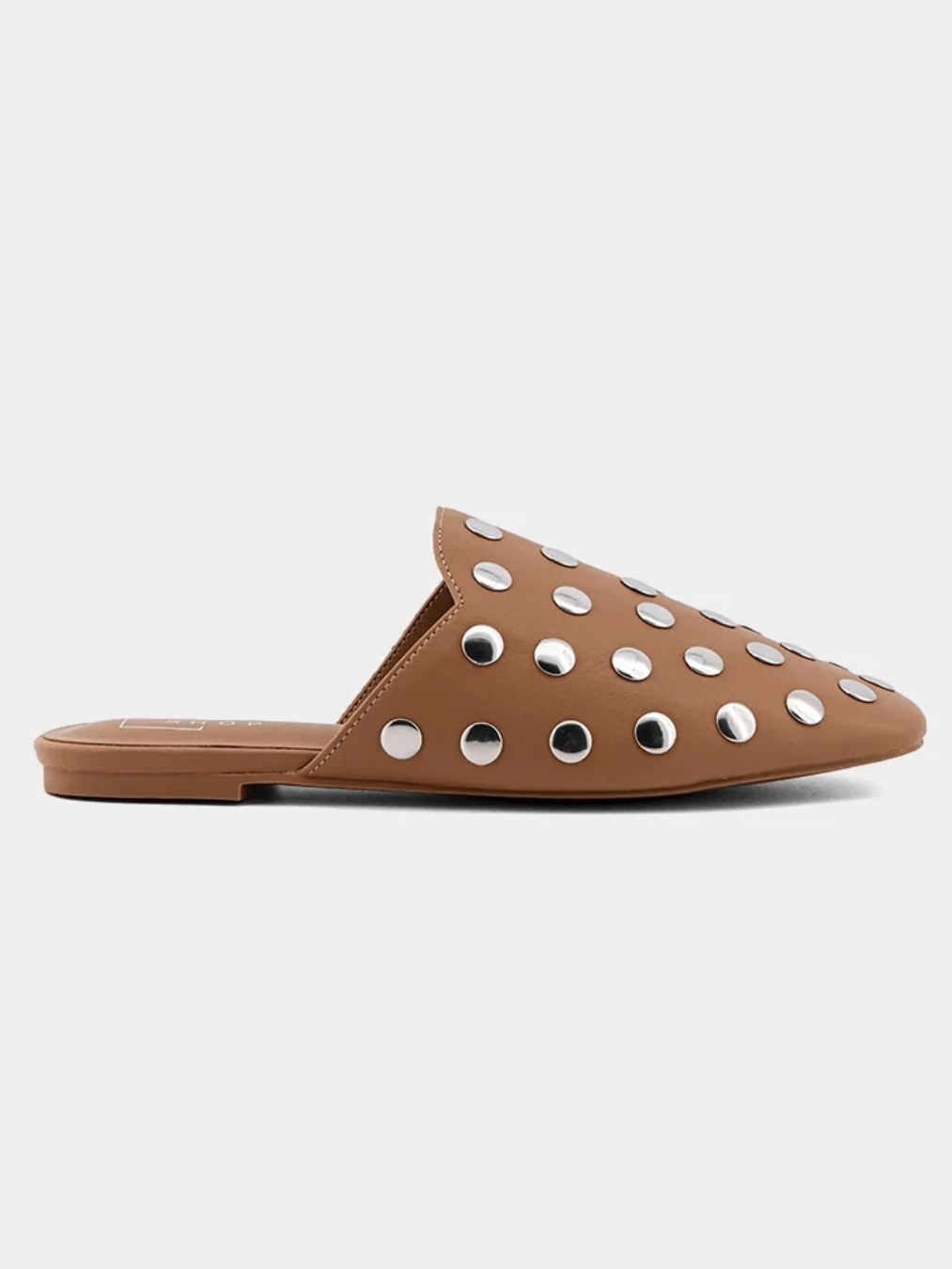Aretha Studded Pointed Toe Mule - Swoon Boutique New Orleans
