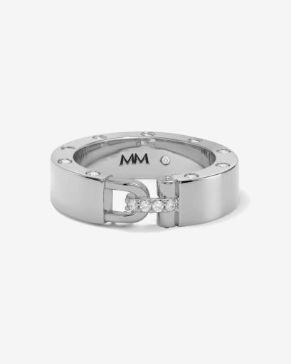 Ashley Smooth Lock Ring - Swoon Boutique New Orleans