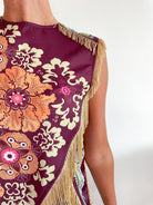 Asymmetrical Fringe Cross Top - Swoon Boutique New Orleans