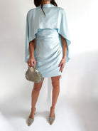Auriella Cape Mini Dress - Swoon Boutique New Orleans