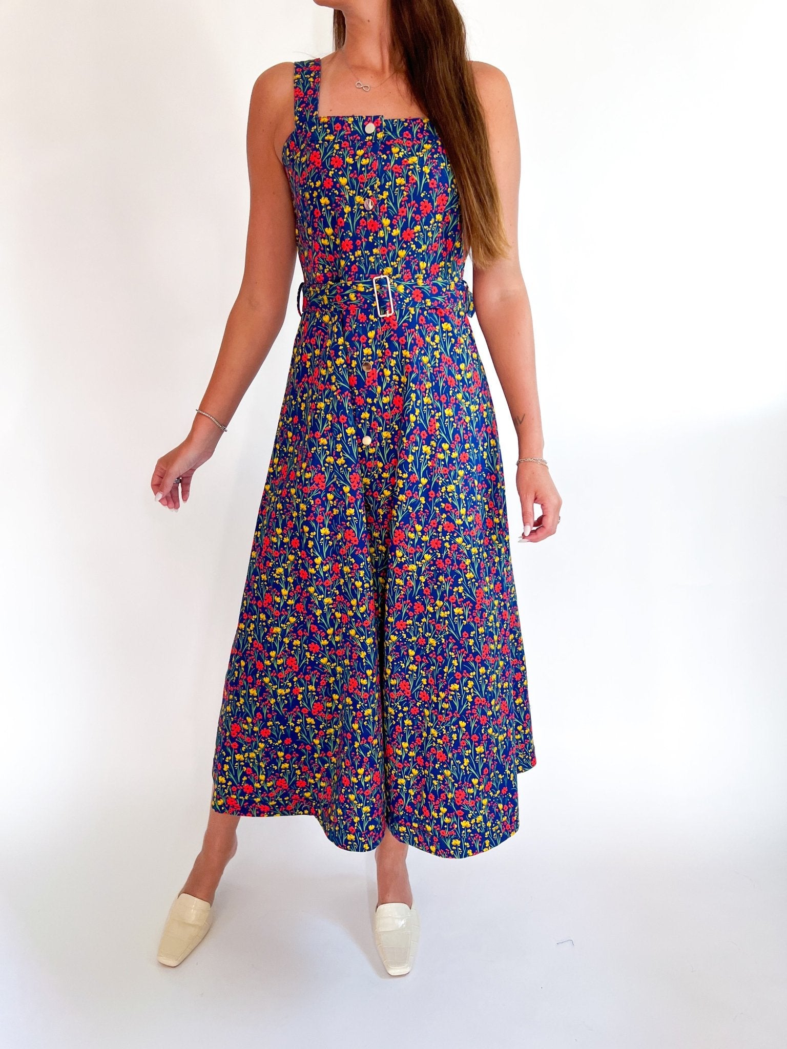 Autumn Denim Maxi Dress - Swoon Boutique New Orleans