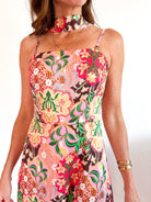 Autumn Mosaic Midi Dress - Swoon Boutique New Orleans