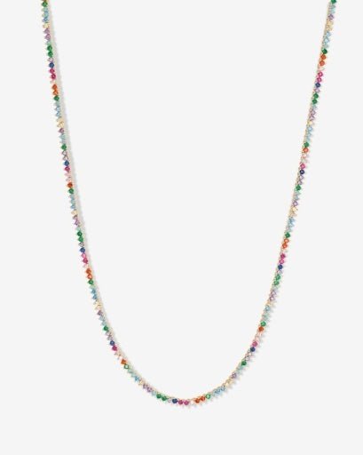 Baby Not Your Basic Tennis Necklace - Swoon Boutique New Orleans
