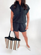 Bellamy Textured Knit Pullover - Swoon Boutique New Orleans