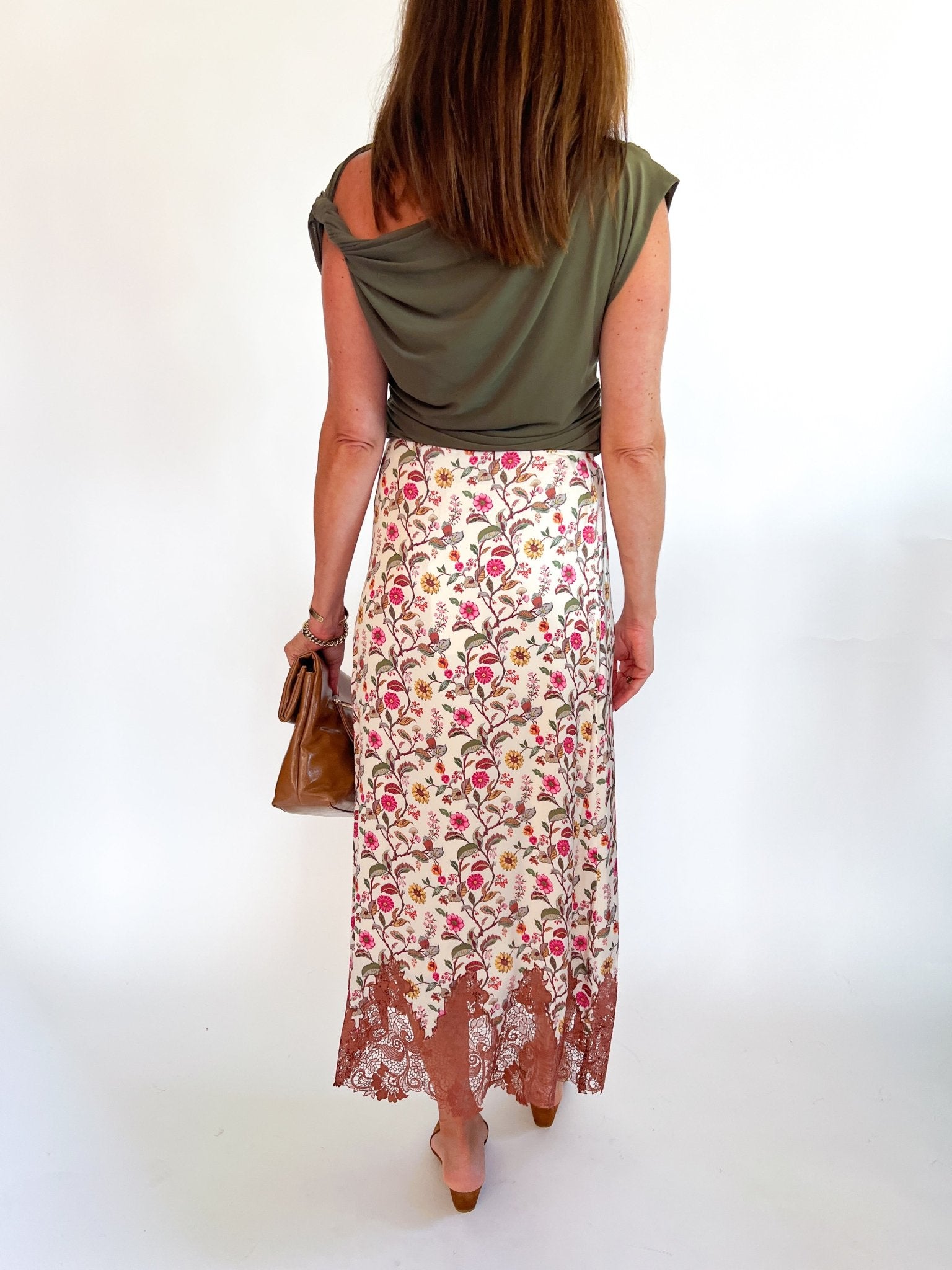Benny Draped Mesh Top - Swoon Boutique New Orleans